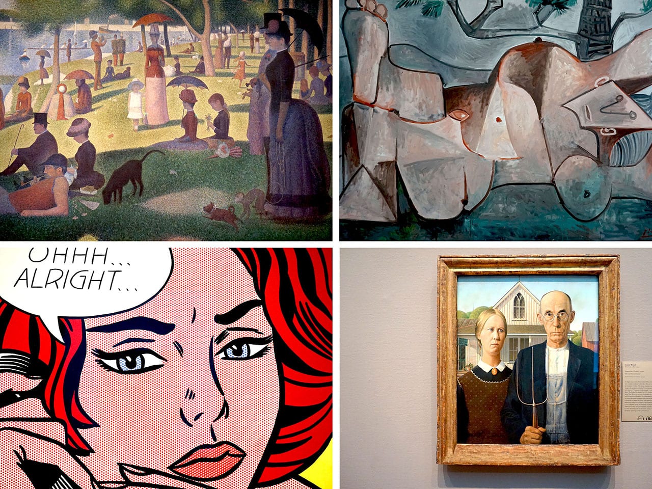 Cosa vedere a Chicago in tre giorni: itinerario e consigli 8 Quadri Chicago Art Insitute