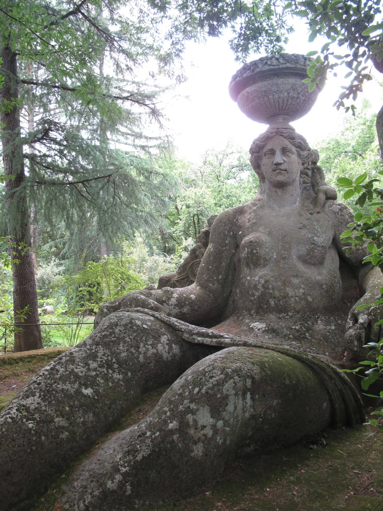 Visitare il Parco dei Mostri di Bomarzo vicino a Viterbo 10 Bomarzo Parco dei Mostri: Cerere