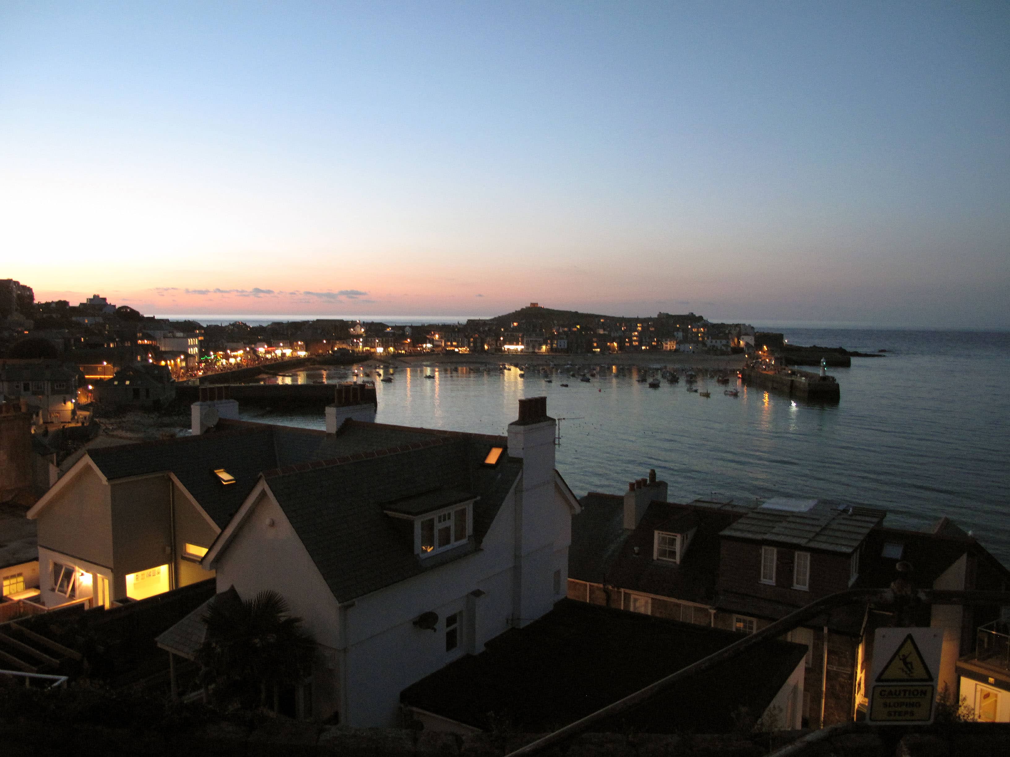 Itinerario Galles e Inghilterra del Sud: viaggio tra fari e scogliere bianche inglesi 36 St. Ives al tramonto