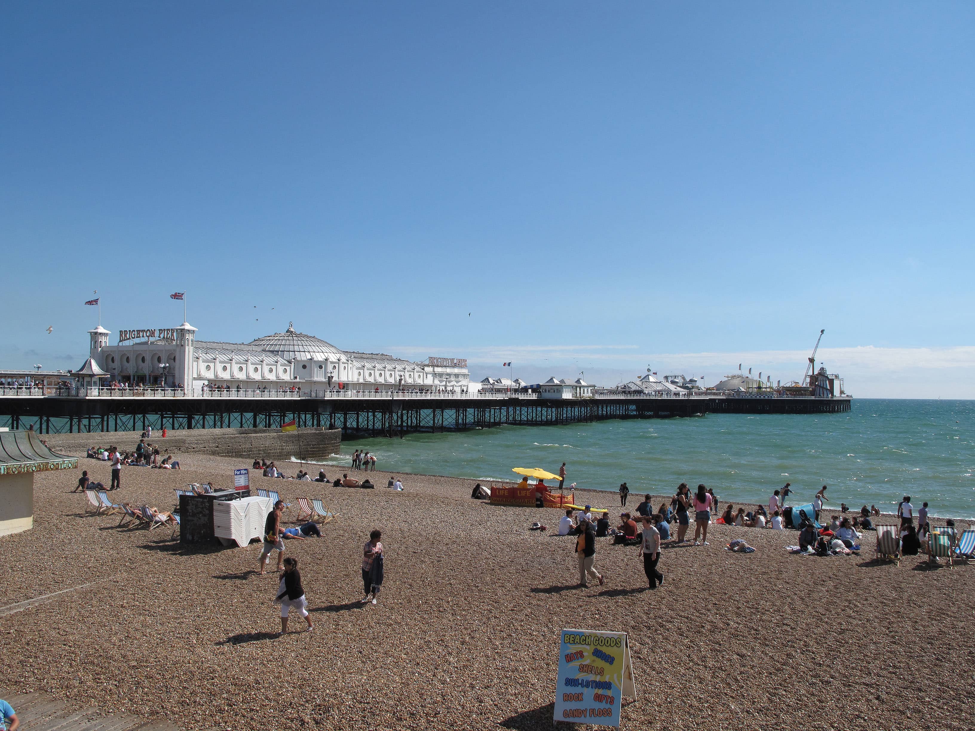 Itinerario Galles e Inghilterra del Sud: viaggio tra fari e scogliere bianche inglesi 50 Pier con spiaggia e giostre a Brighton