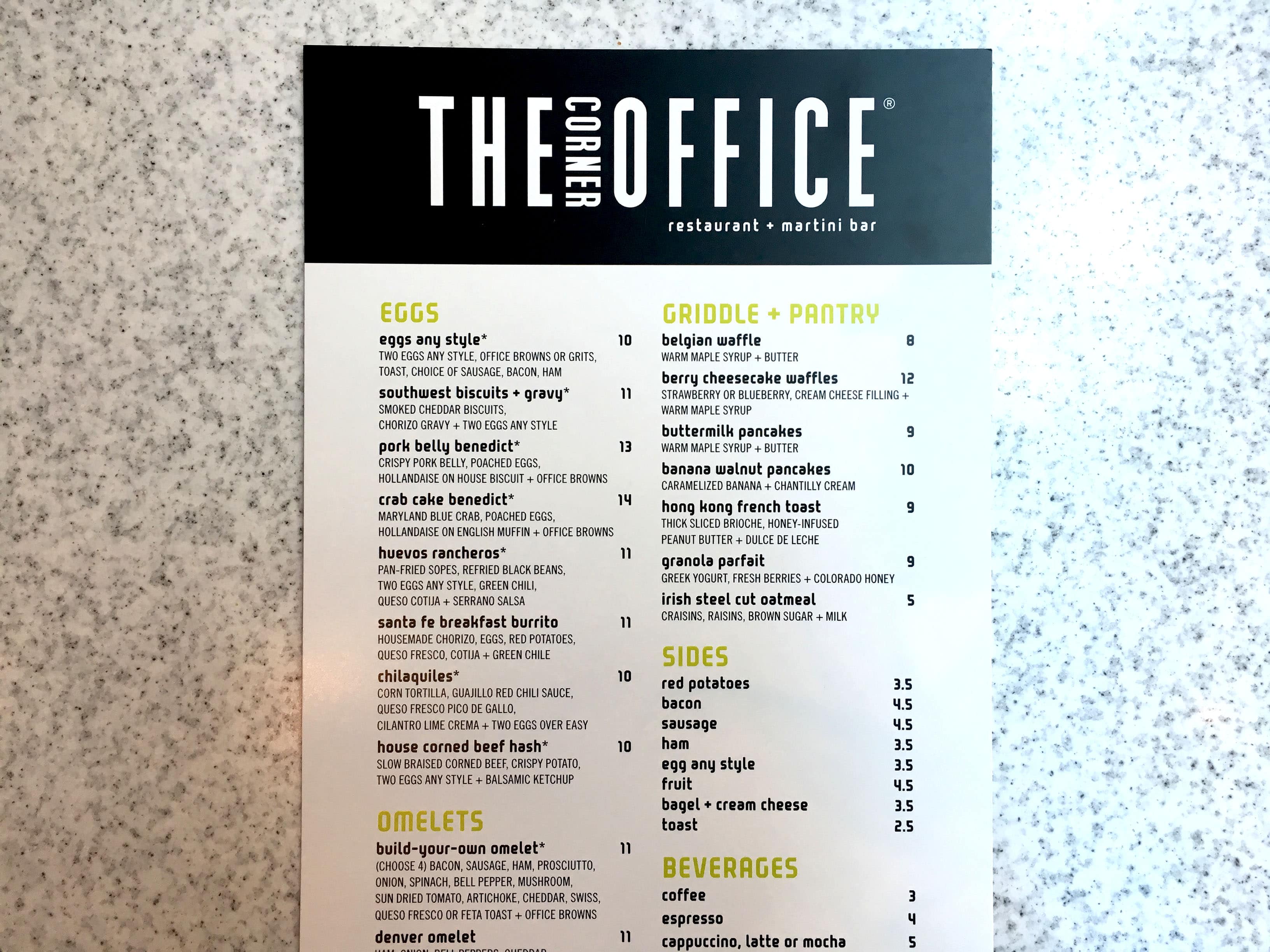 Dove dormire a Denver: Stay Funky, Stay Happy The Curtis Boutique Hotel 30 The corner Office menu ristornate hotel