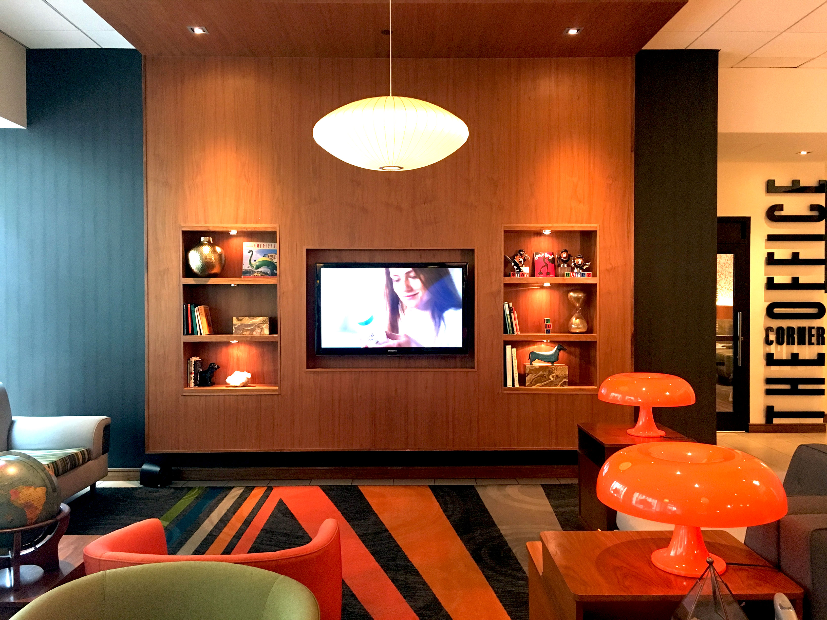 Dove dormire a Denver: Stay Funky, Stay Happy The Curtis Boutique Hotel 21 Spazi comune The Curtis Hotel Denver