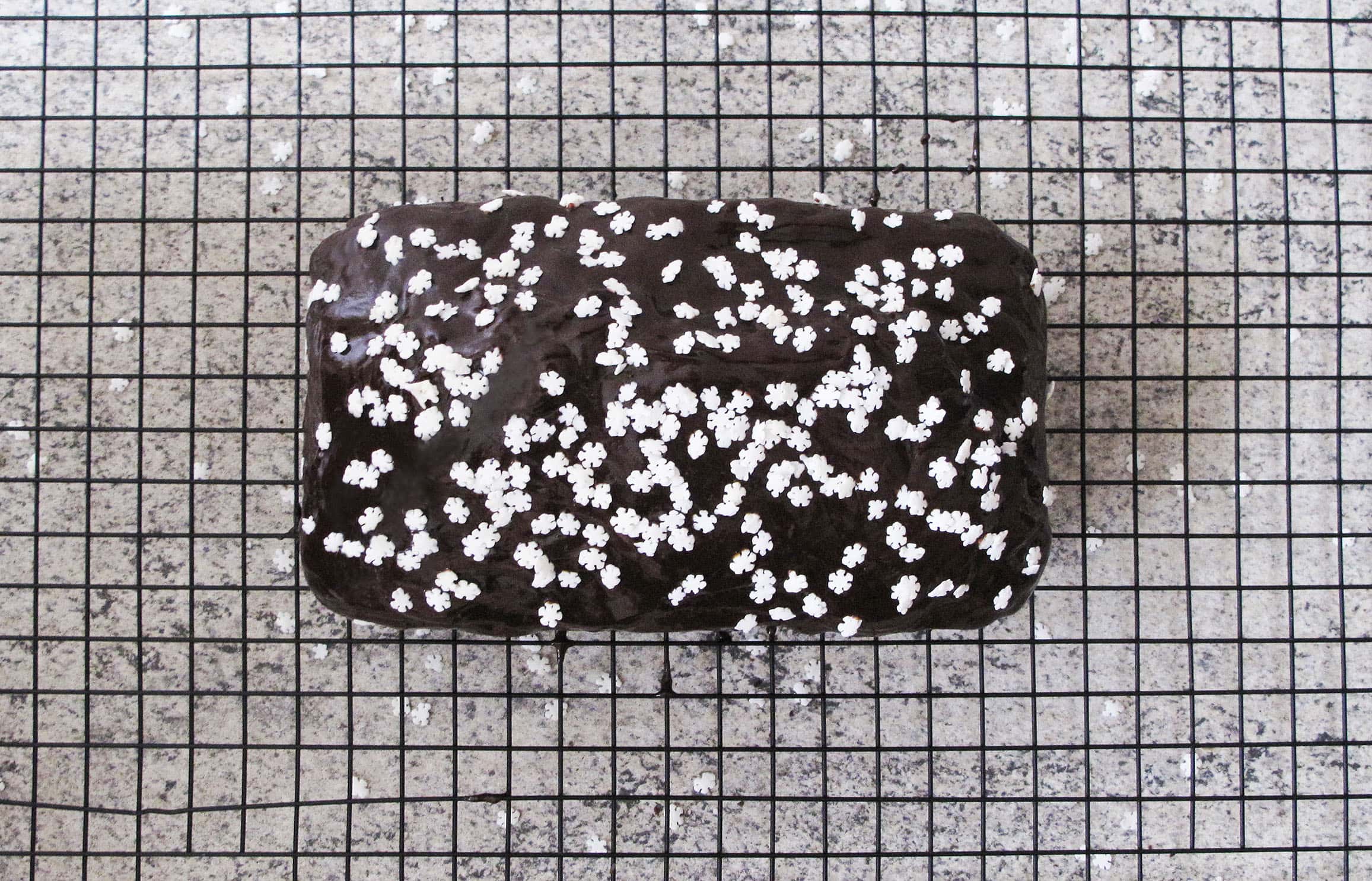 Ricetta Banana Bread al cioccolato 5 Ricetta Banana Bread ricoperto di cioccolato