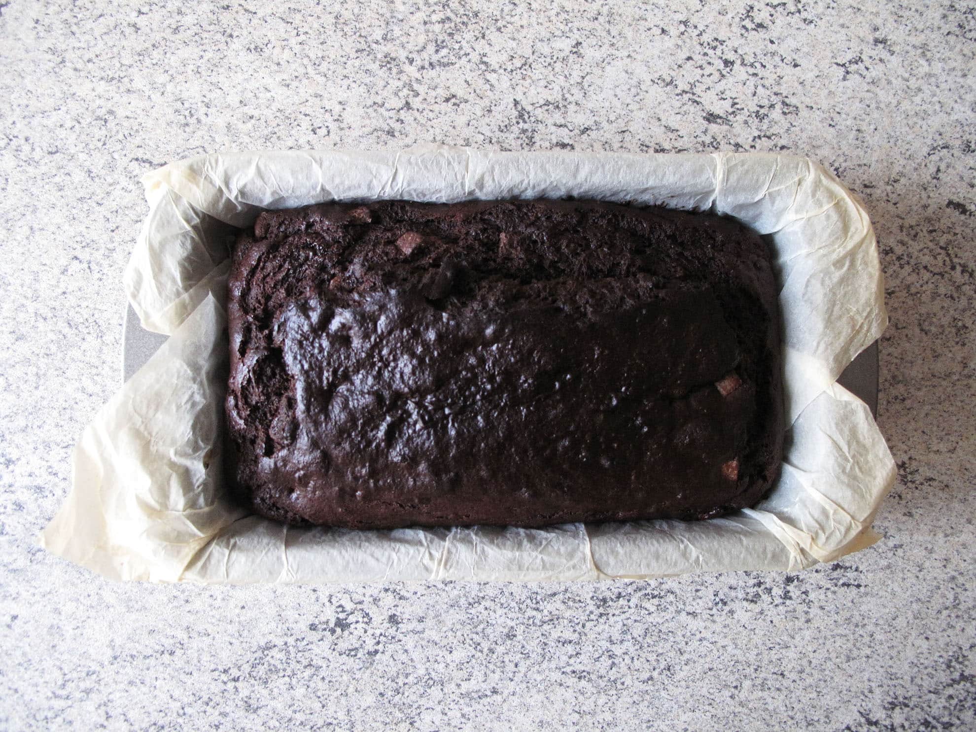 Ricetta Banana Bread al cioccolato 1 Banana Bread al cioccolato sfornato