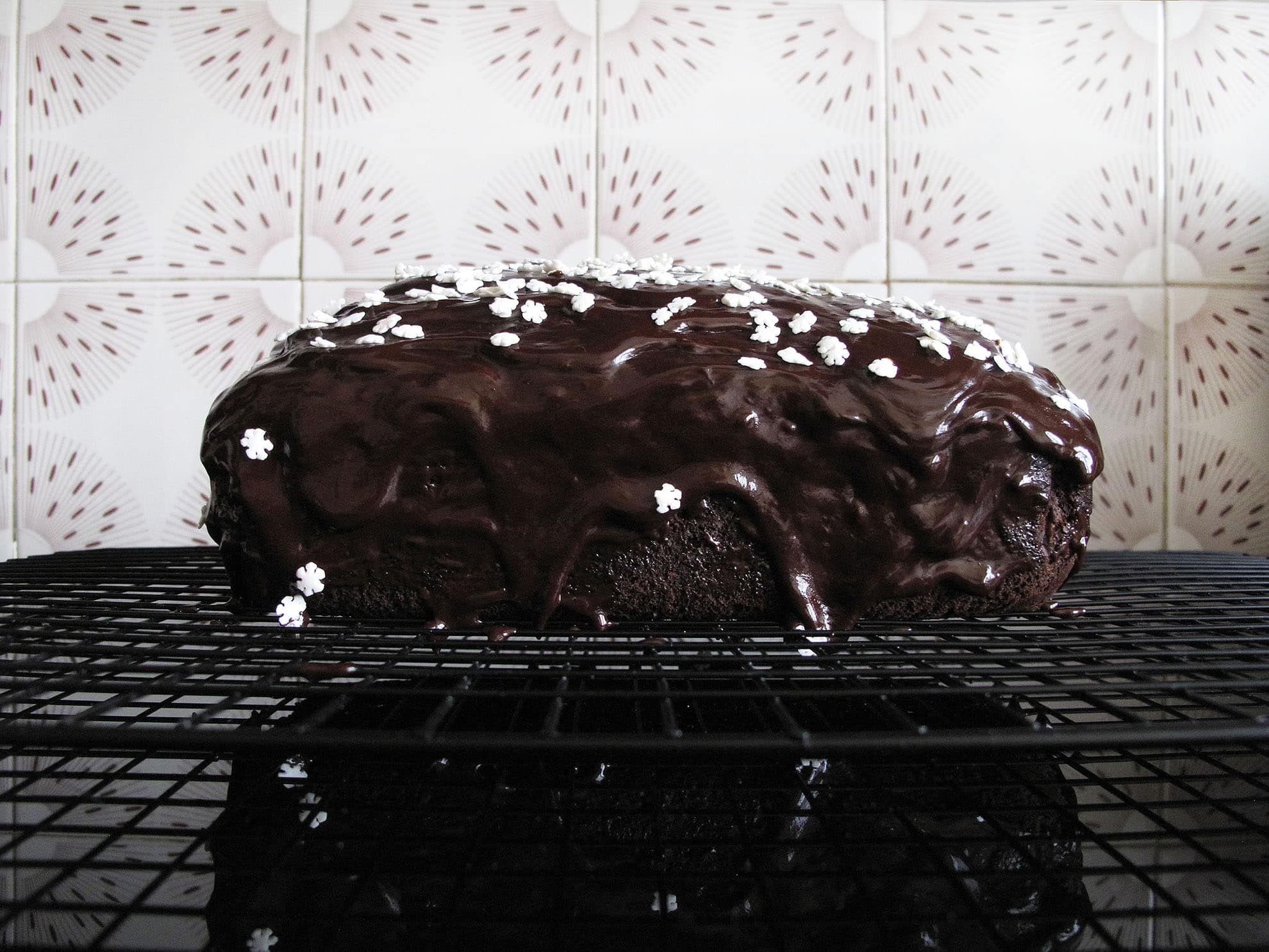 Ricetta Banana Bread al cioccolato 4 Ricetta Banana Bread glassato al cioccolato