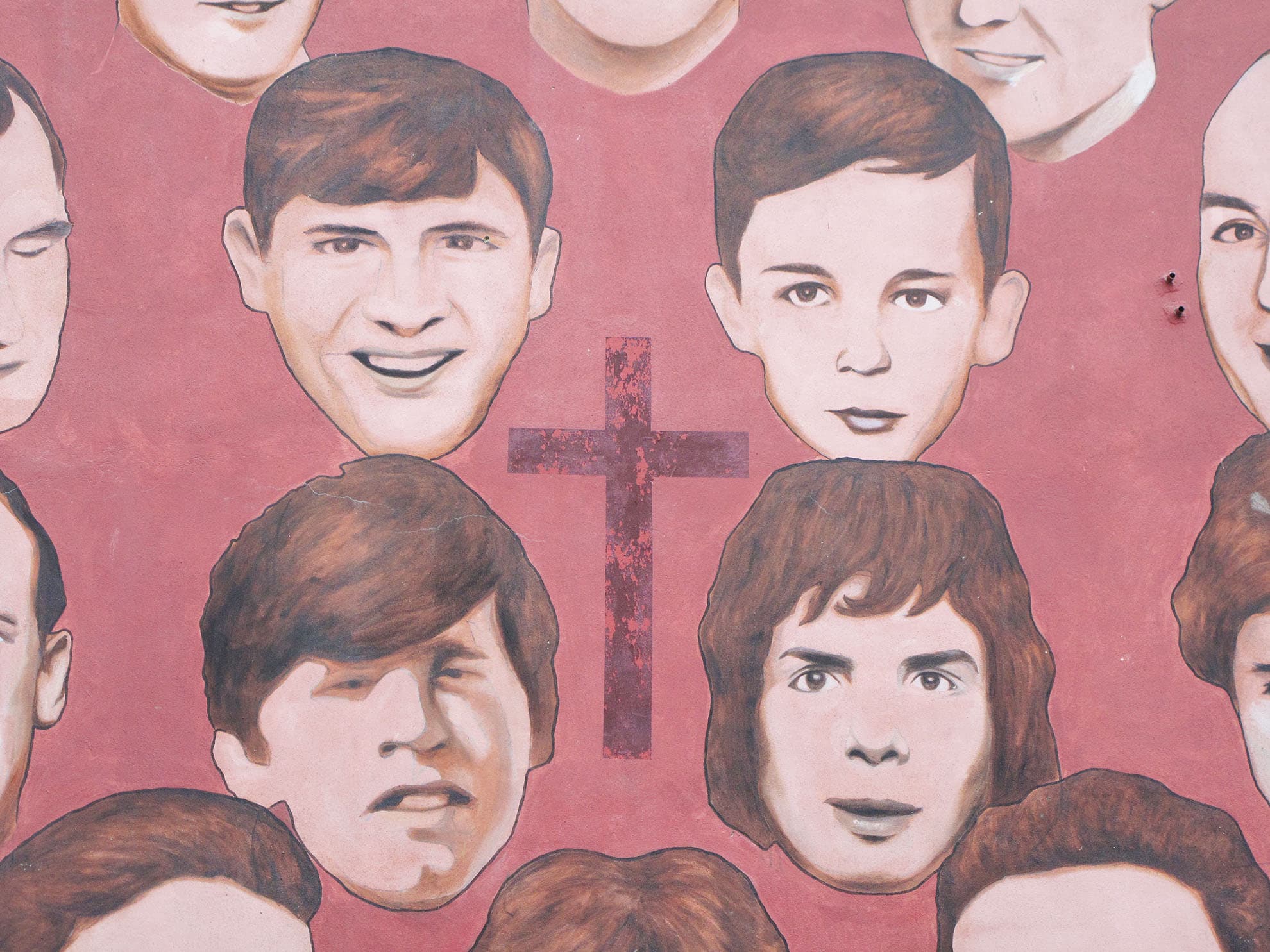 Londonderry murales: il Sunday Bloody Sunday dell'Irlanda del Nord 2 Sunday Bloody Sunday