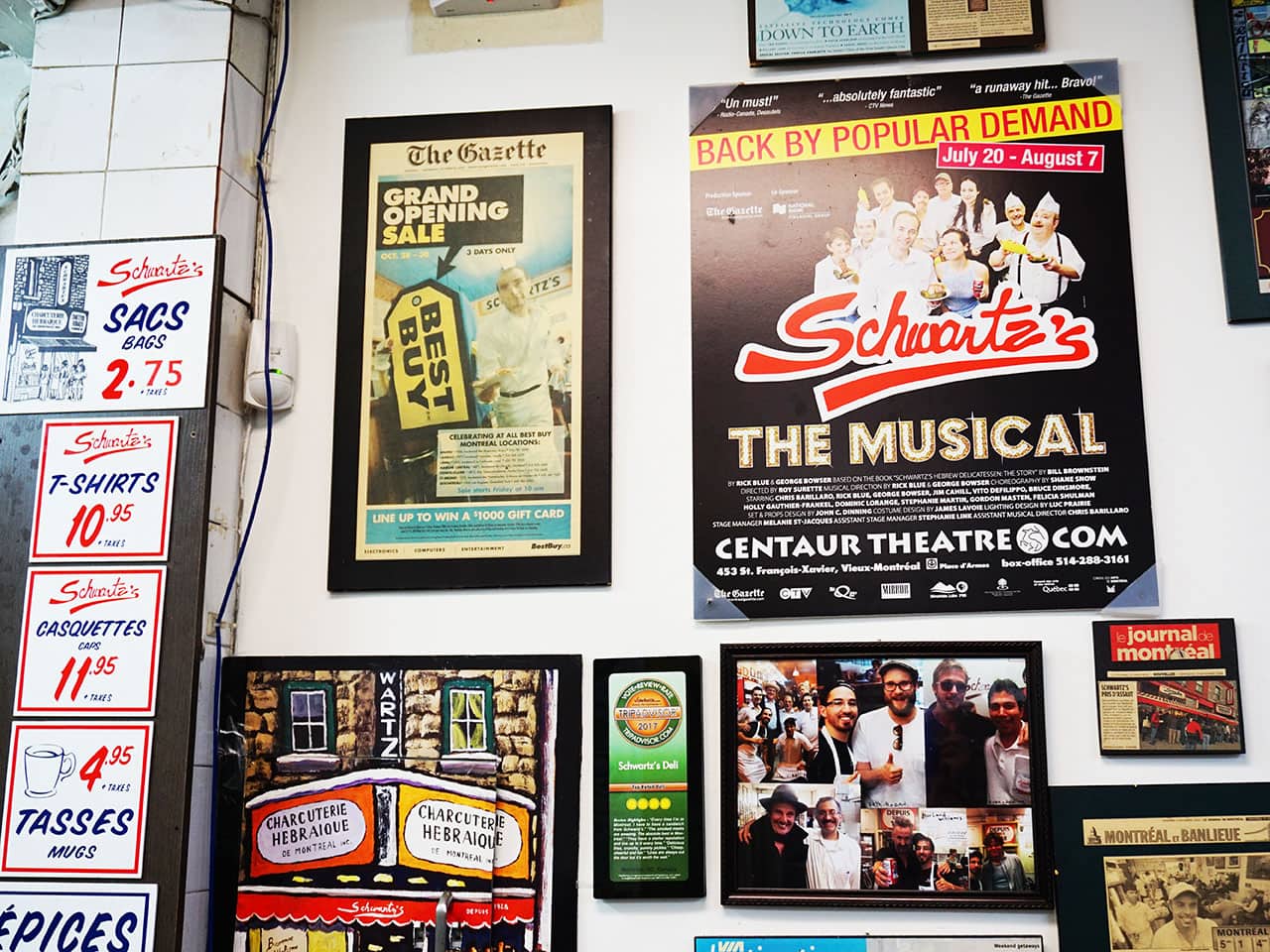 Dove mangiare la Smoked Meat di Montreal 3 Schwartz's locale