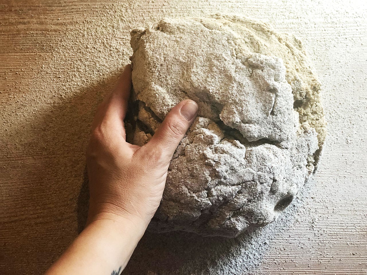 Erschmatt Vallese: come fare il pane di segale 2 Impasto pane di segale