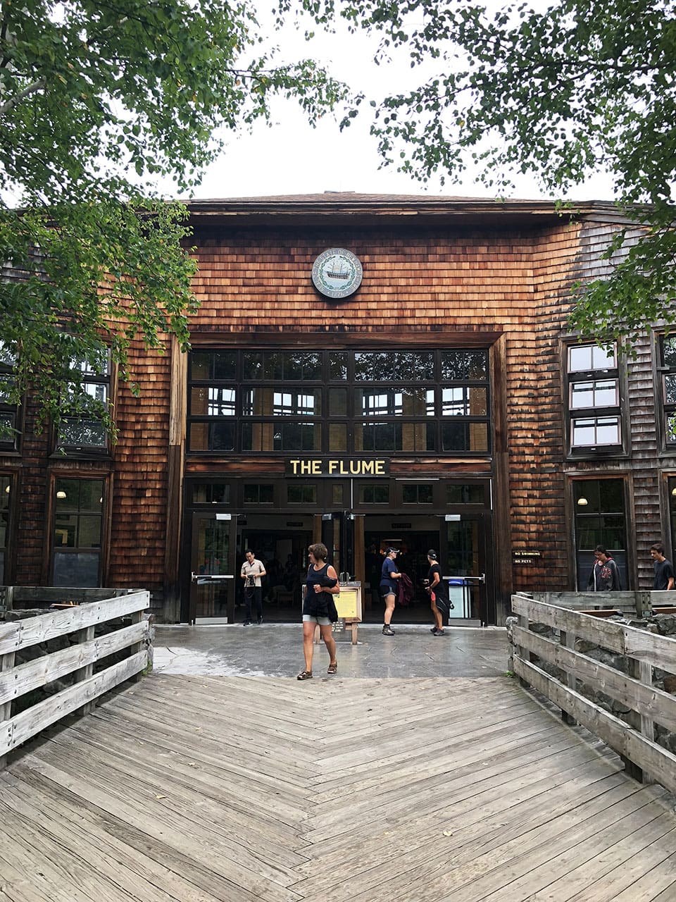 White Mountains: visitare il Flume Gorge nel Franconia Notch State Park - New Hampshire 2 visitare il Flume Gorge White Mountains entrata parco