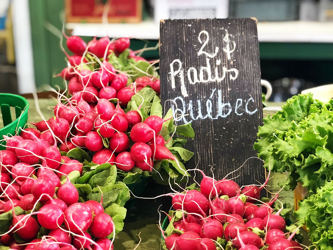 Jean Talon Market Montreal: i sapori del Quebec 3 verdura al mercato pubblico di Montreal