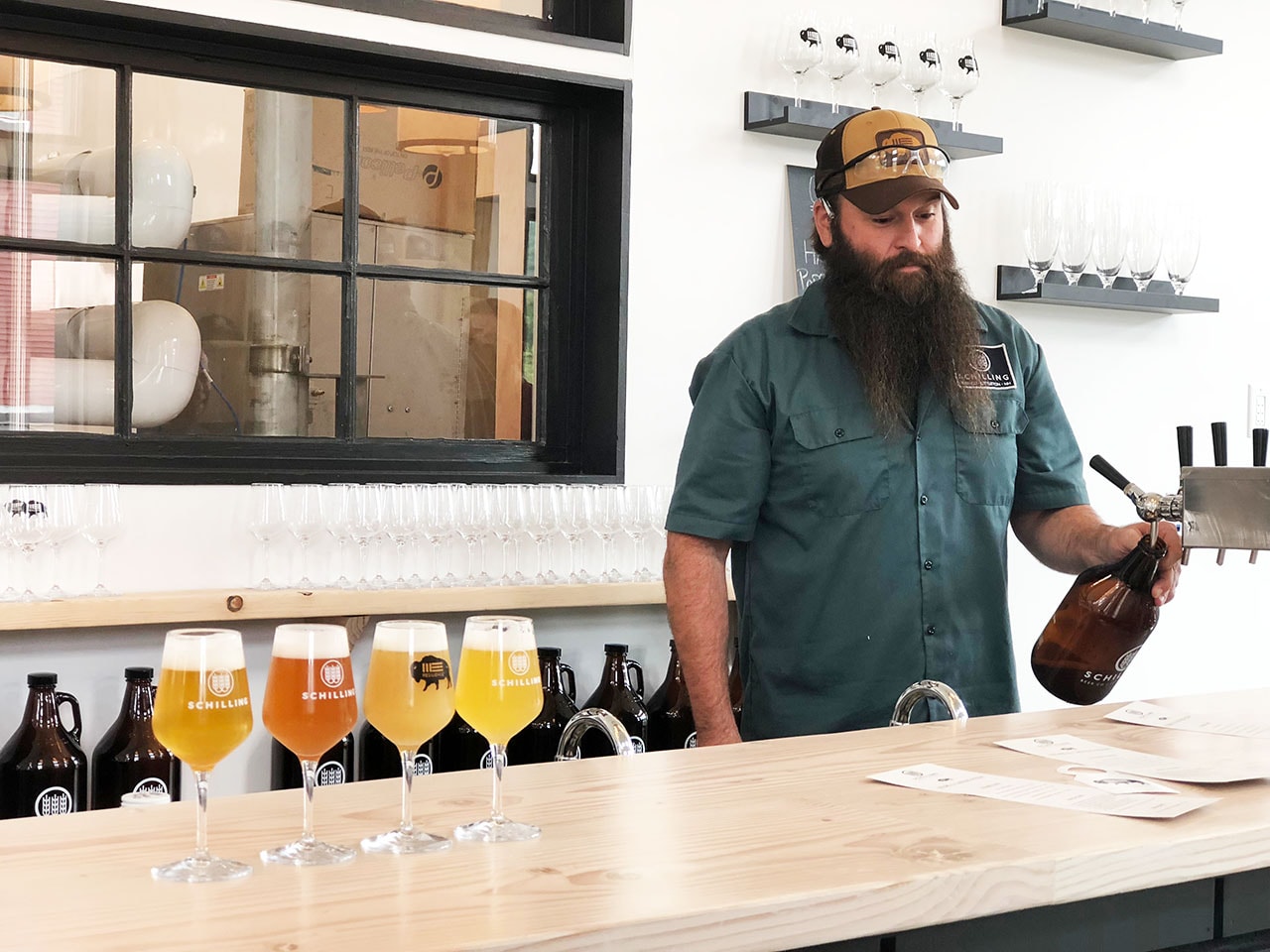 Schilling Beer Co: il microbirrificio delle White Mountains 8 Schilling Beer Co degustazione birra nel New Hampshire