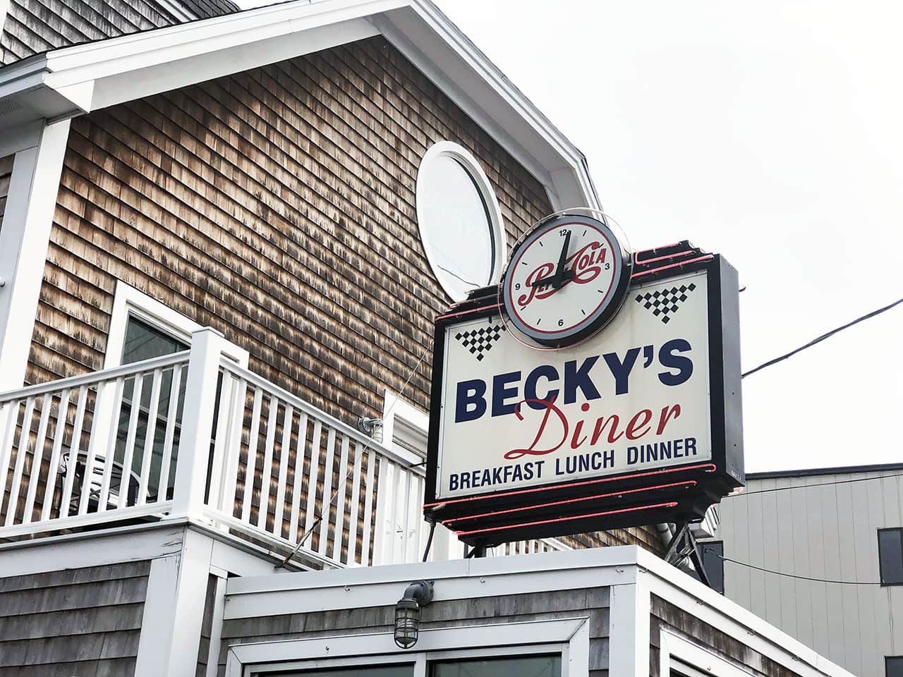 Visitare la città di Portland nel Maine 11 visitare la città di Portland nel Maine Becky's Diner