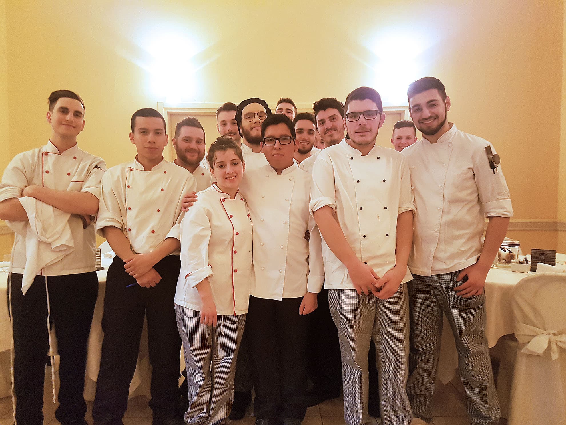 Olivettando: cenare in un ristorante didattico a Monza 1 Studenti ristorante didattico a Monza