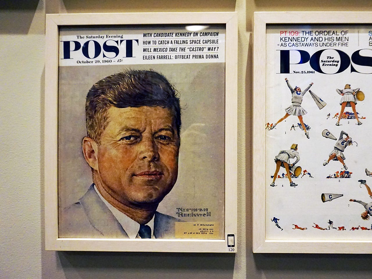 Visitare il Norman Rockwell Museum - Stockbridge, Massachusetts 8 visitare il Norman Rockwell Museum a Stockbridge copertina The Saturday Evening Post con Kennedy