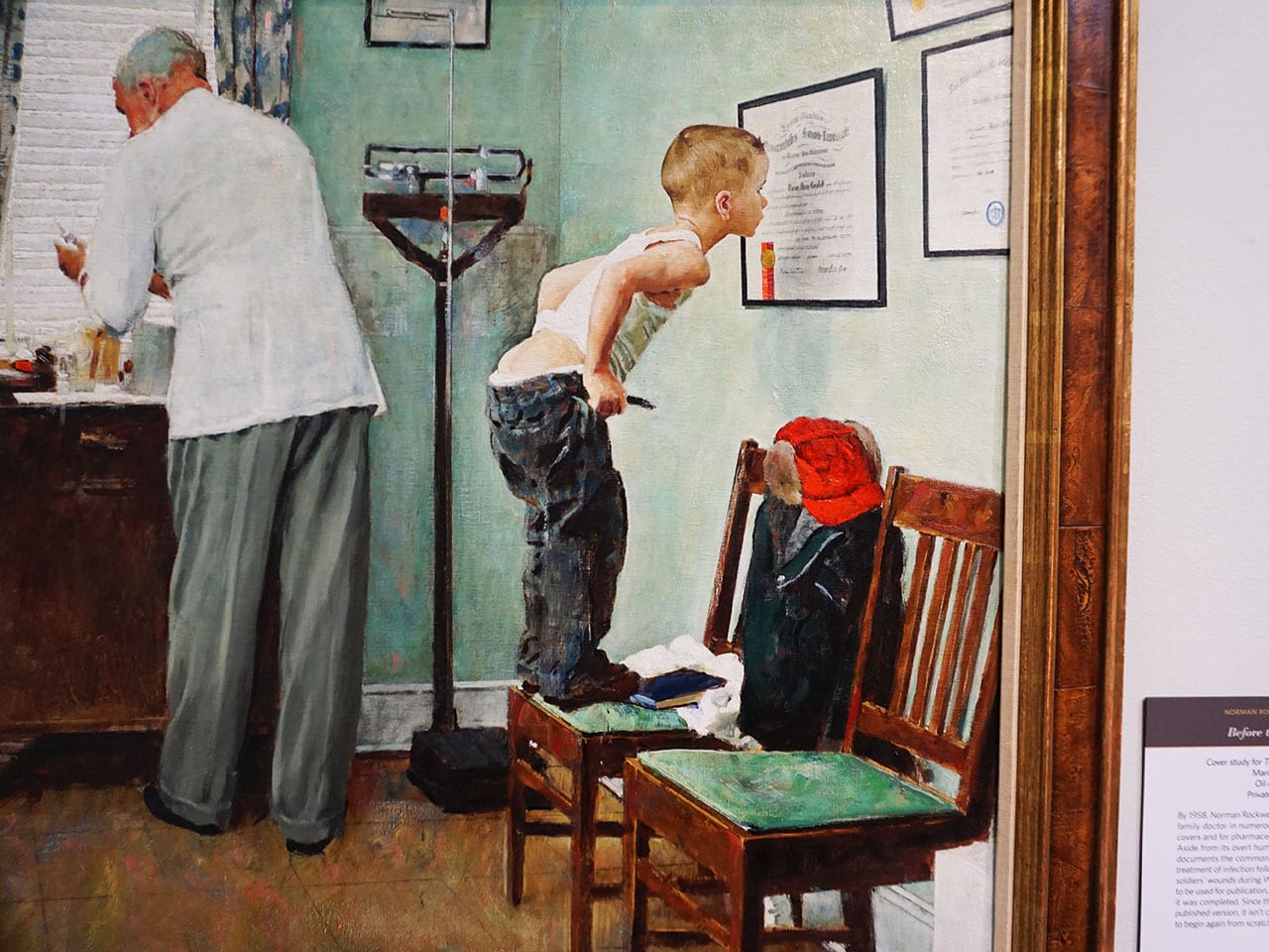 Visitare il Norman Rockwell Museum - Stockbridge, Massachusetts 9 visitare il Norman Rockwell Museum a Stockbridge opere presenti al museo