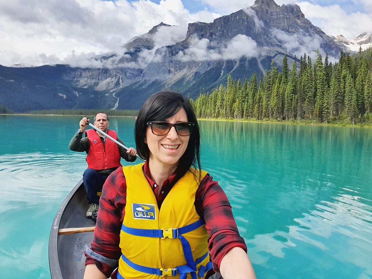 Dove fare un’escursione in canoa in Canada 11 Escursione in canoa in Canada Yoho National Park