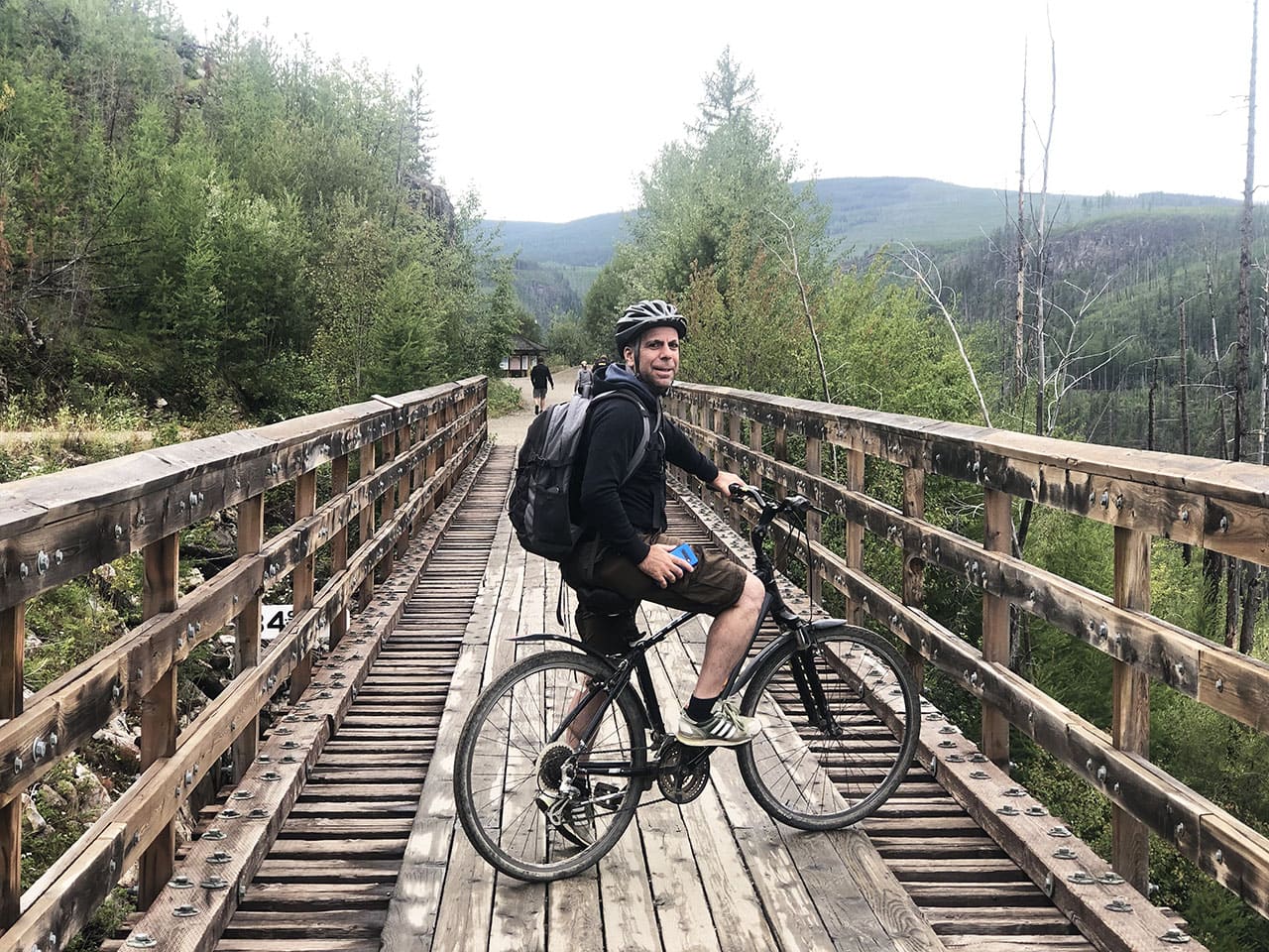 Myra Canyon Kelowna: escursione in bicicletta lungo una vecchia ferrovia in Canada 12 Escursione in Bicicletta Okanagan Valley