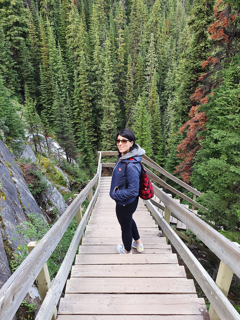 Banff National Park cosa vedere: guida al parco del Canada Occidentale più famoso 14 Sentiero per raggiungere Agnes Tea Hosue