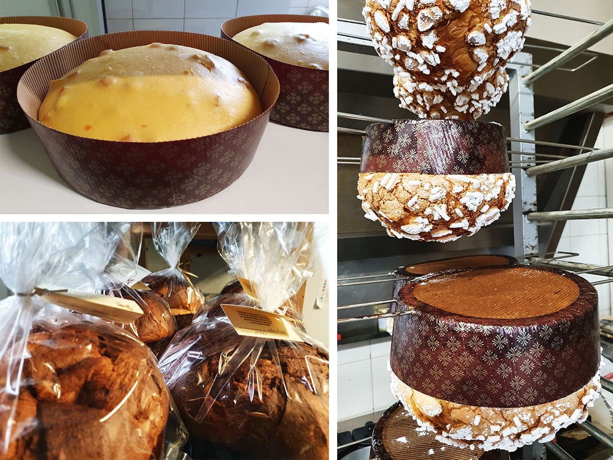 10 posti dove comprare il Panettone artigianale a Milano e in Brianza 20 Cottura panettone