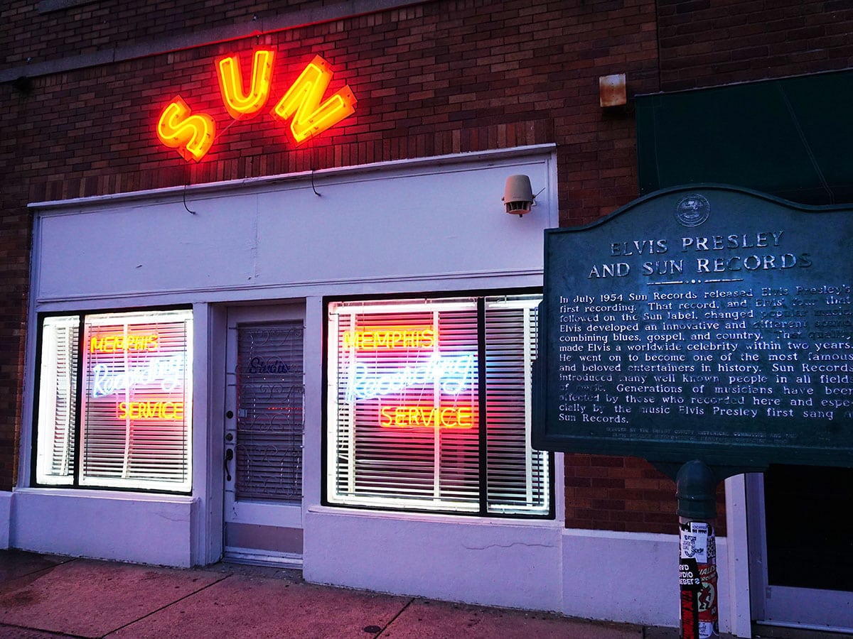 Visitare il Sun Studio a Memphis: il luogo dove nacque il Rock’n'Roll 3 Sun Record Memphis