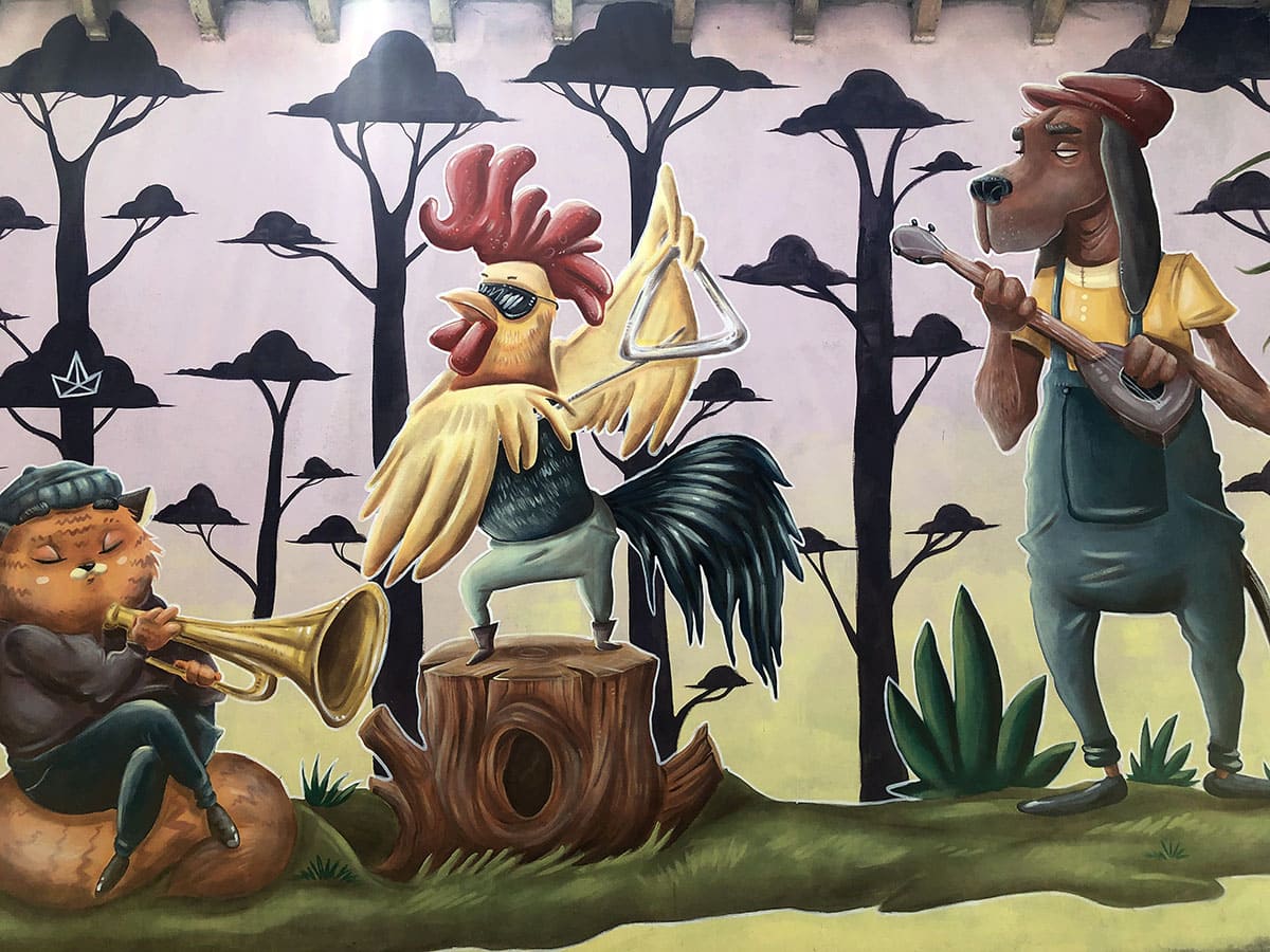 Visitare Sant’Angelo il paese delle fiabe 20 Murales Sant'Angelo