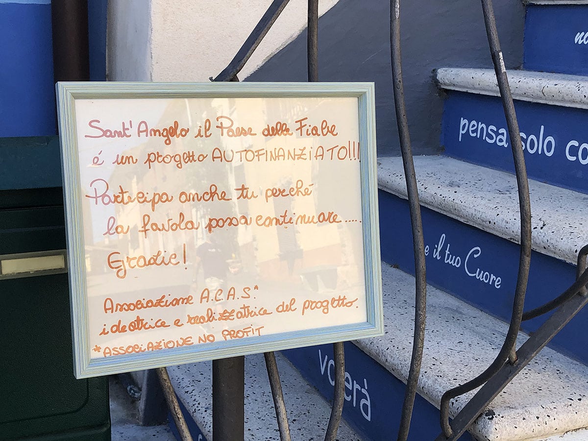 Visitare Sant’Angelo il paese delle fiabe 29 Progetto borgo dipinto