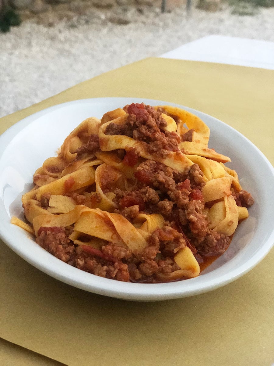 Dove mangiare a Cesena 39 Tagliatelle al ragù di Mora Cesena