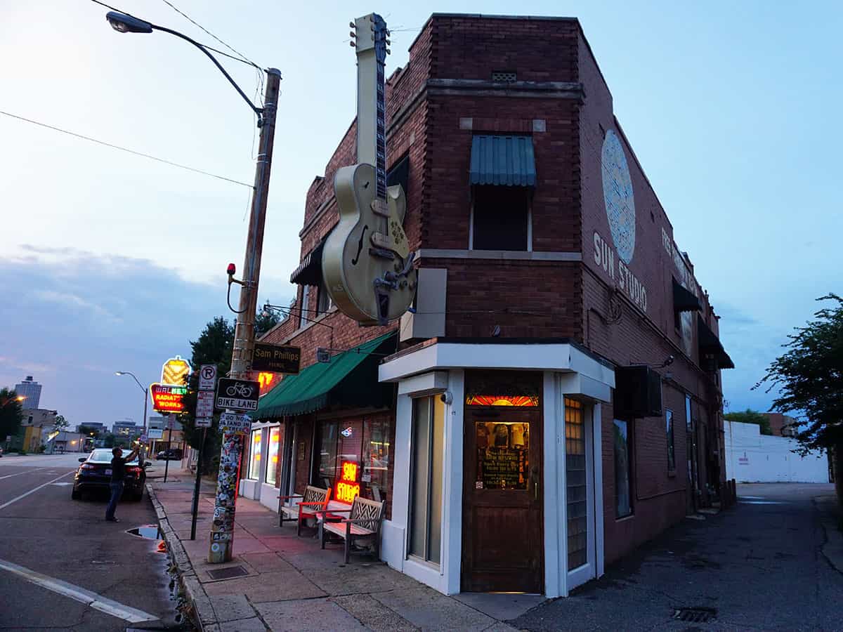 Cosa vedere a Memphis: guida alla città della musica 11 Sun Studio Memphis