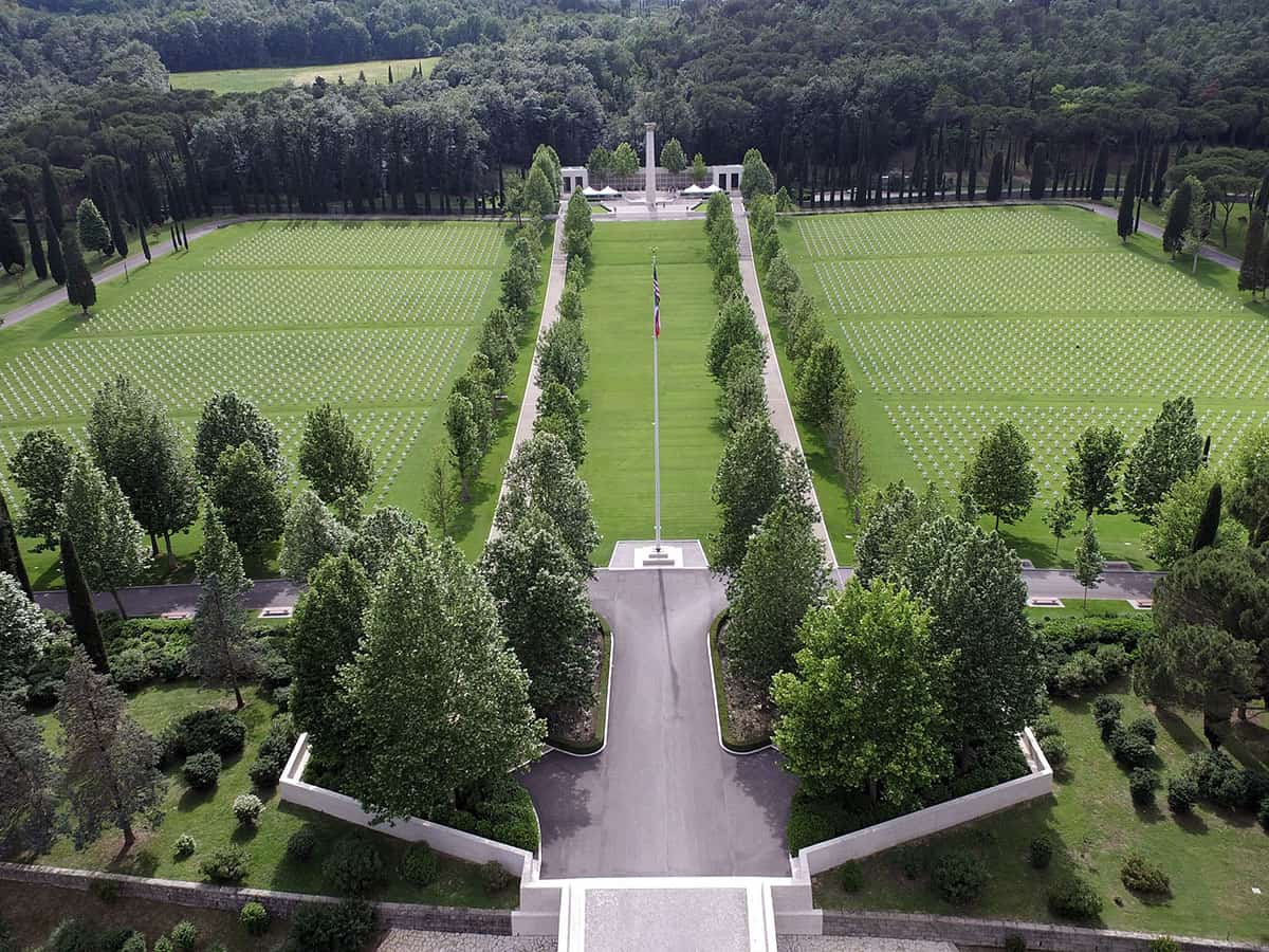 Visitare il Florence American Cementery and Memorial 13 Visitare il Florence American Cementery and Memorial 1