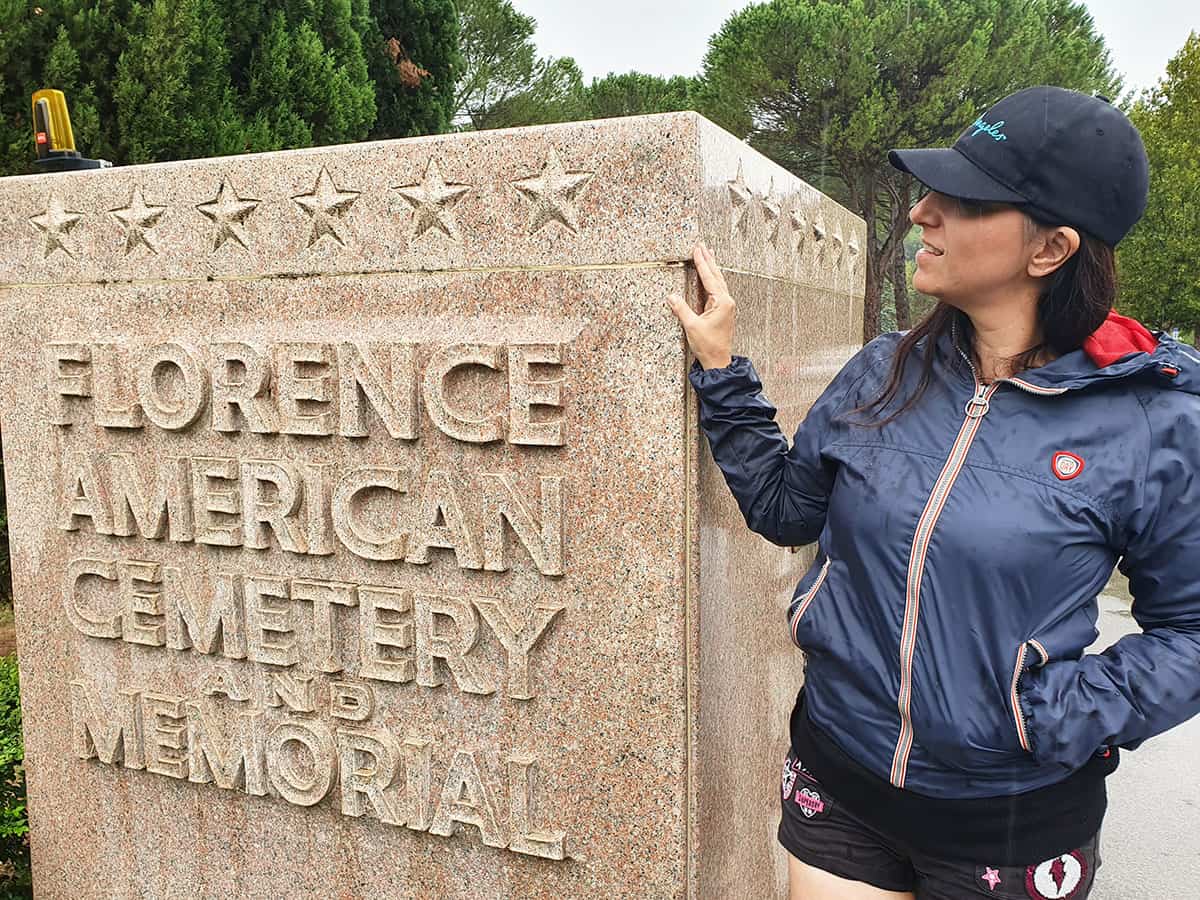 Visitare il Florence American Cementery and Memorial 3 Ingresso cimitero americano a Firenze