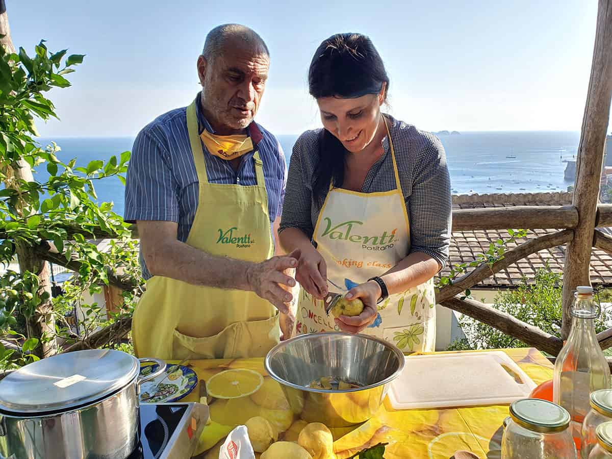 Come fare il limoncello: a lezione da Valentì a Positano 3 Segreti ricetta limoncello