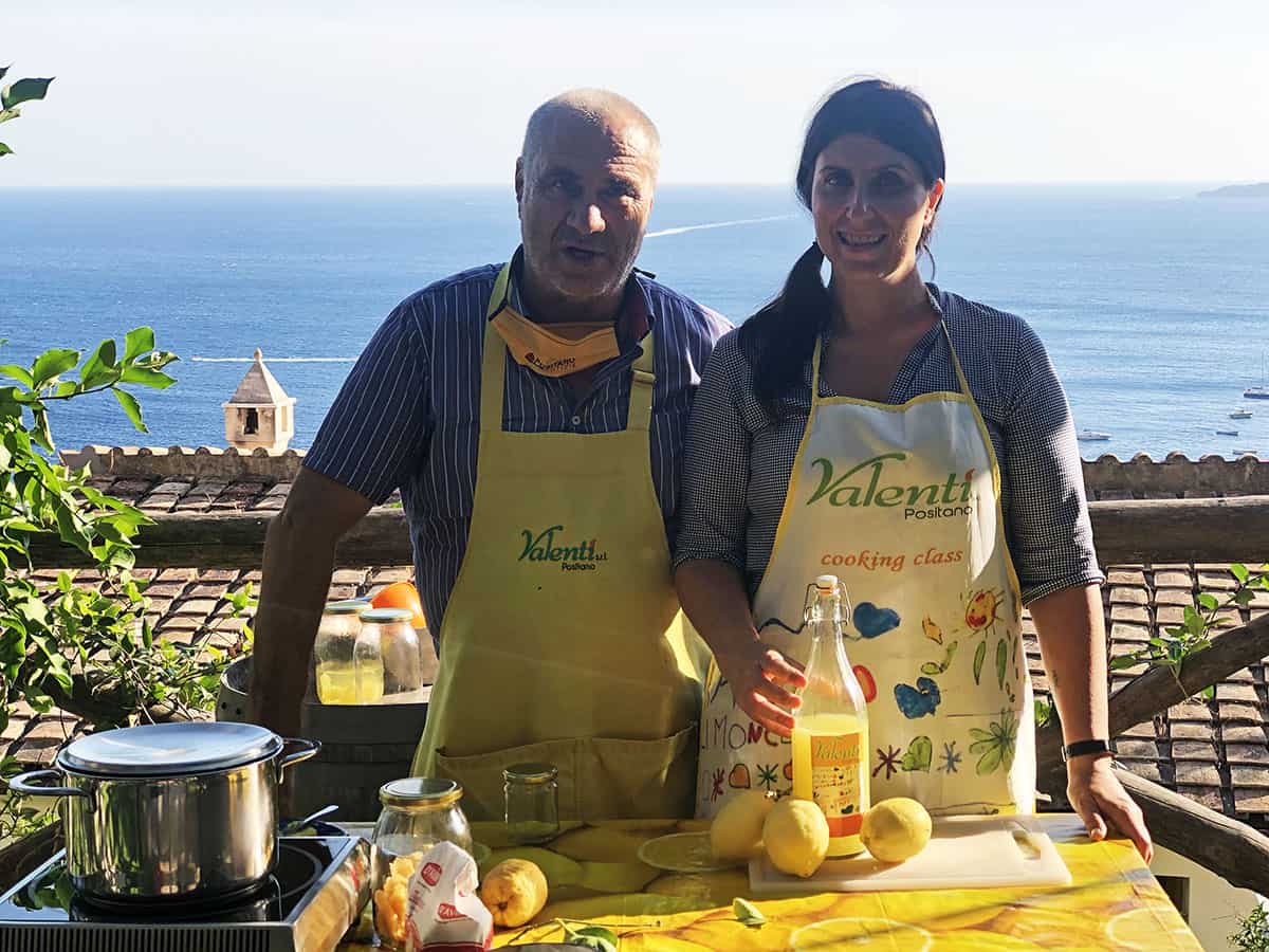 Come fare il limoncello: a lezione da Valentì a Positano 1 Corso di Limoncello Positano