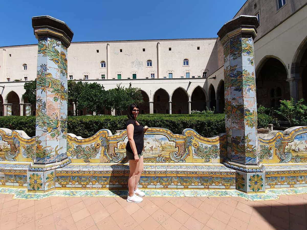 Cosa vedere a Napoli in due giorni: la guida completa 37 Santa Chiara Chiostro Napoli