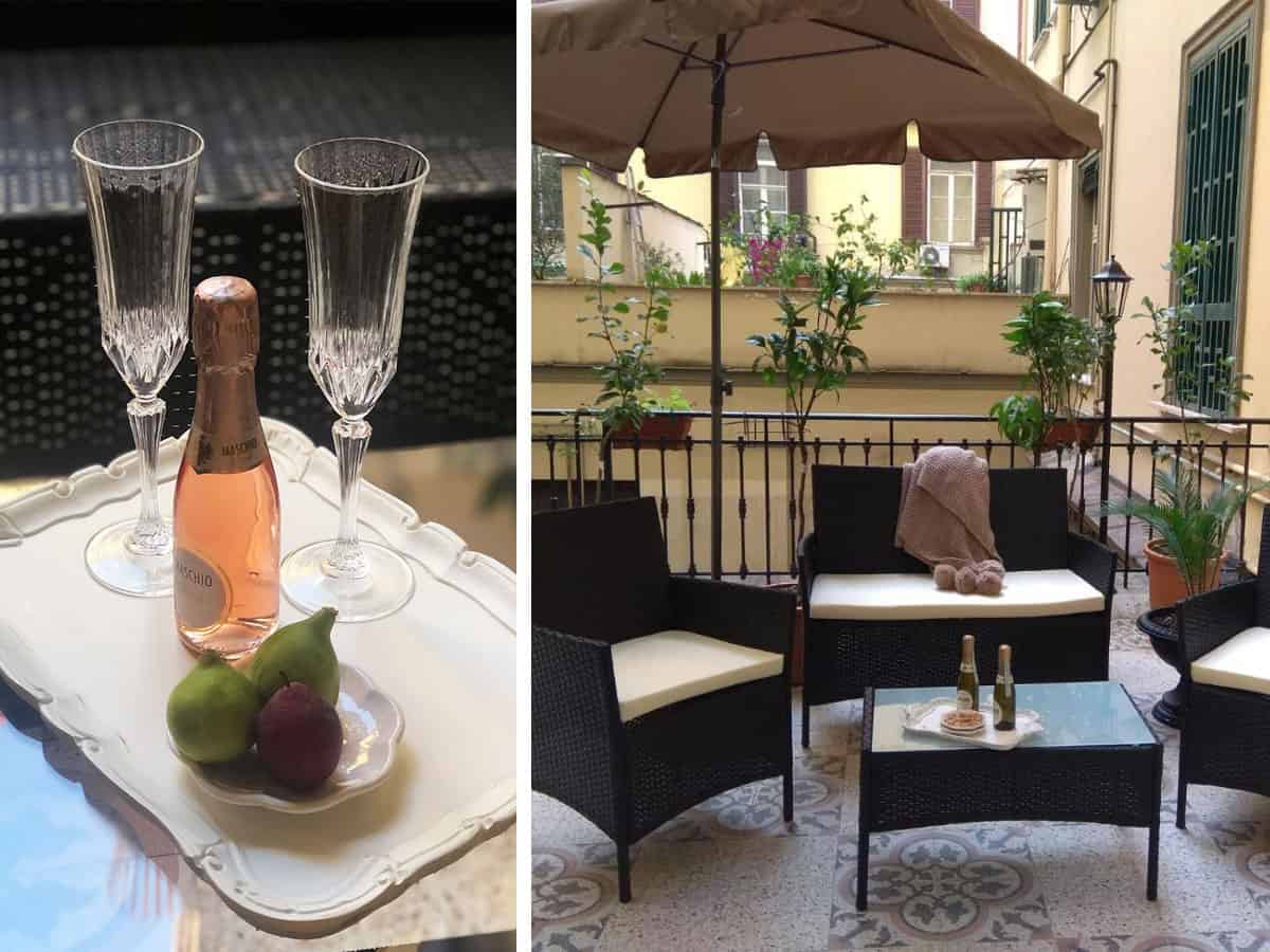 5 posti carini dove dormire a Napoli in centro 7 Drink di benvenuto struttura