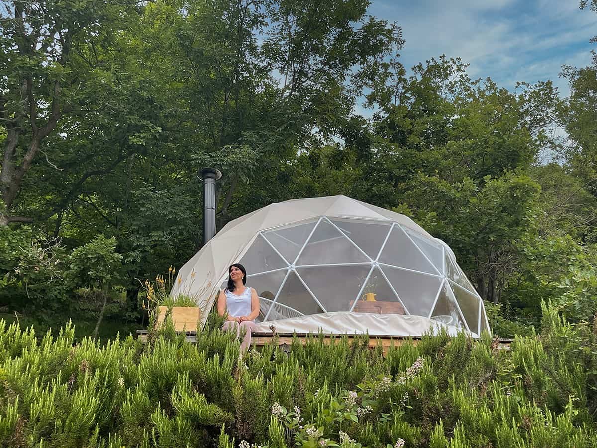 Gaia’s Spheres: dormire in una sfera, glamping in Piemonte Dormire in una sfera Glamping in Piemonte