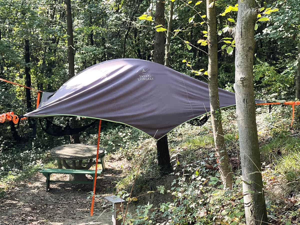 Agriturismo Parco del Grep: glamping nel Monferrato 7 Tende sospese nel parco