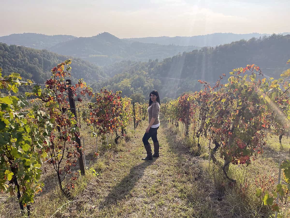 Agriturismo Parco del Grep: glamping nel Monferrato 46 panorama con vigne nel Monferrato