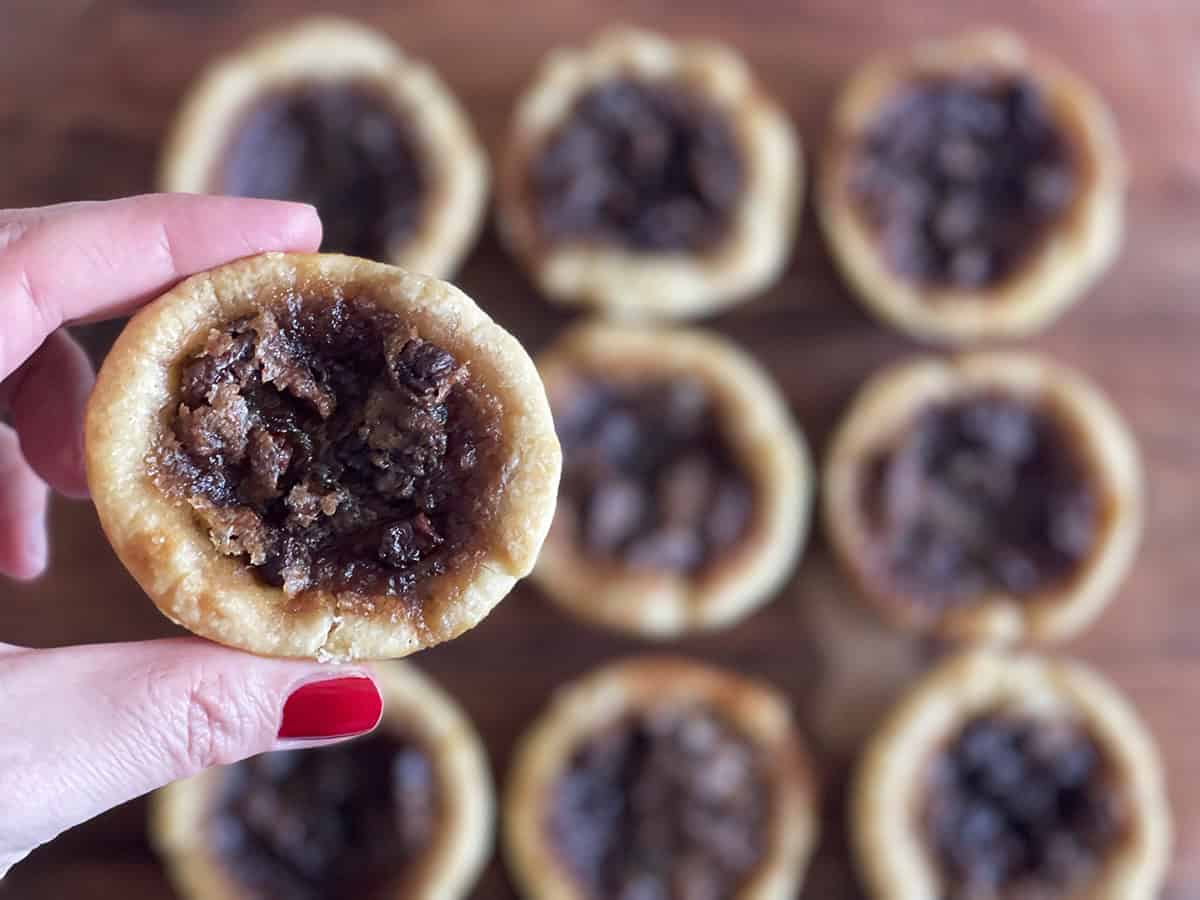 Maple butter tarts: crostatine al burro e sciroppo d'acero 1 Maple butter tarts