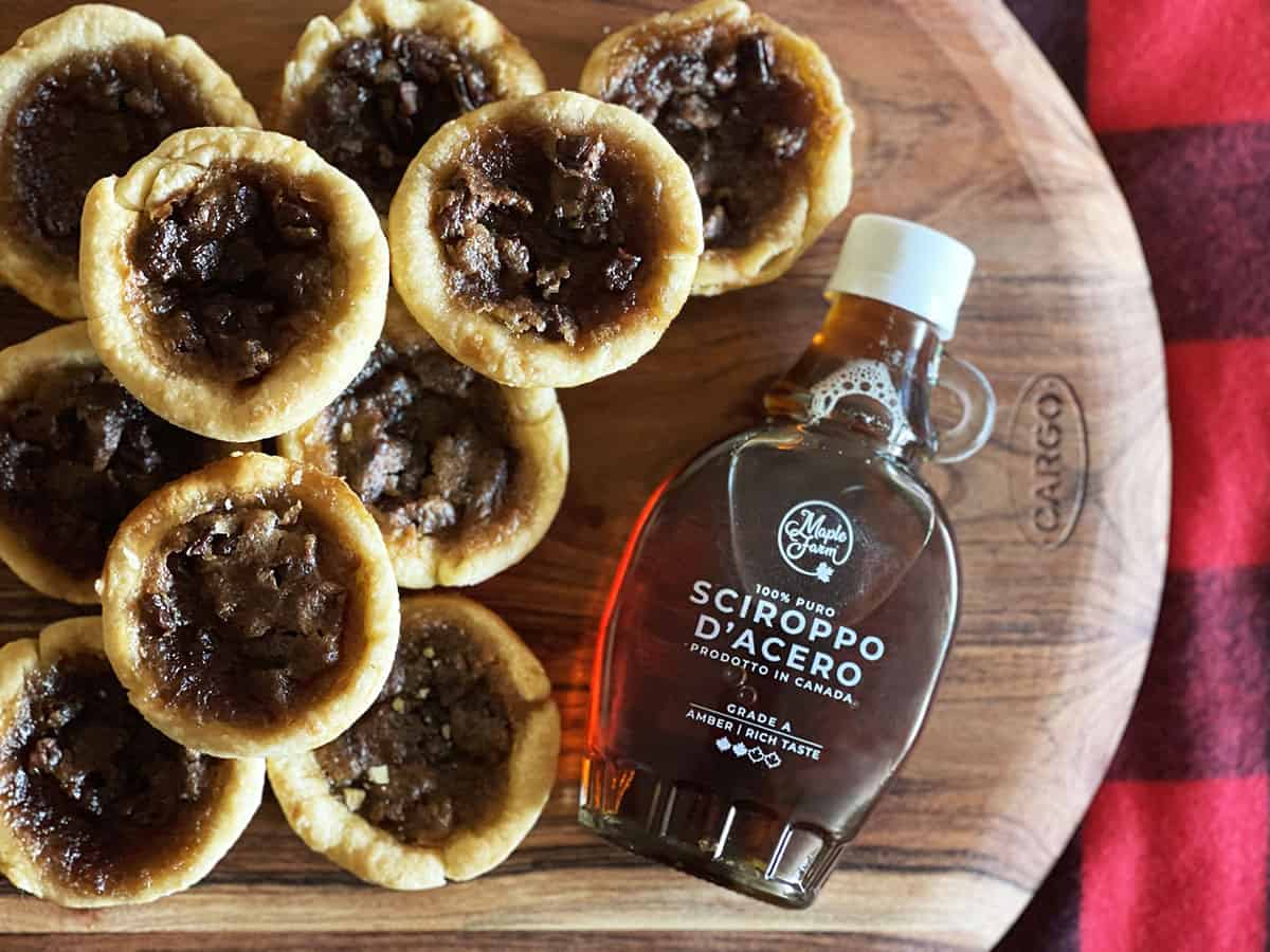 Maple butter tarts: crostatine al burro e sciroppo d'acero 9 Ricetta maple butter tarts