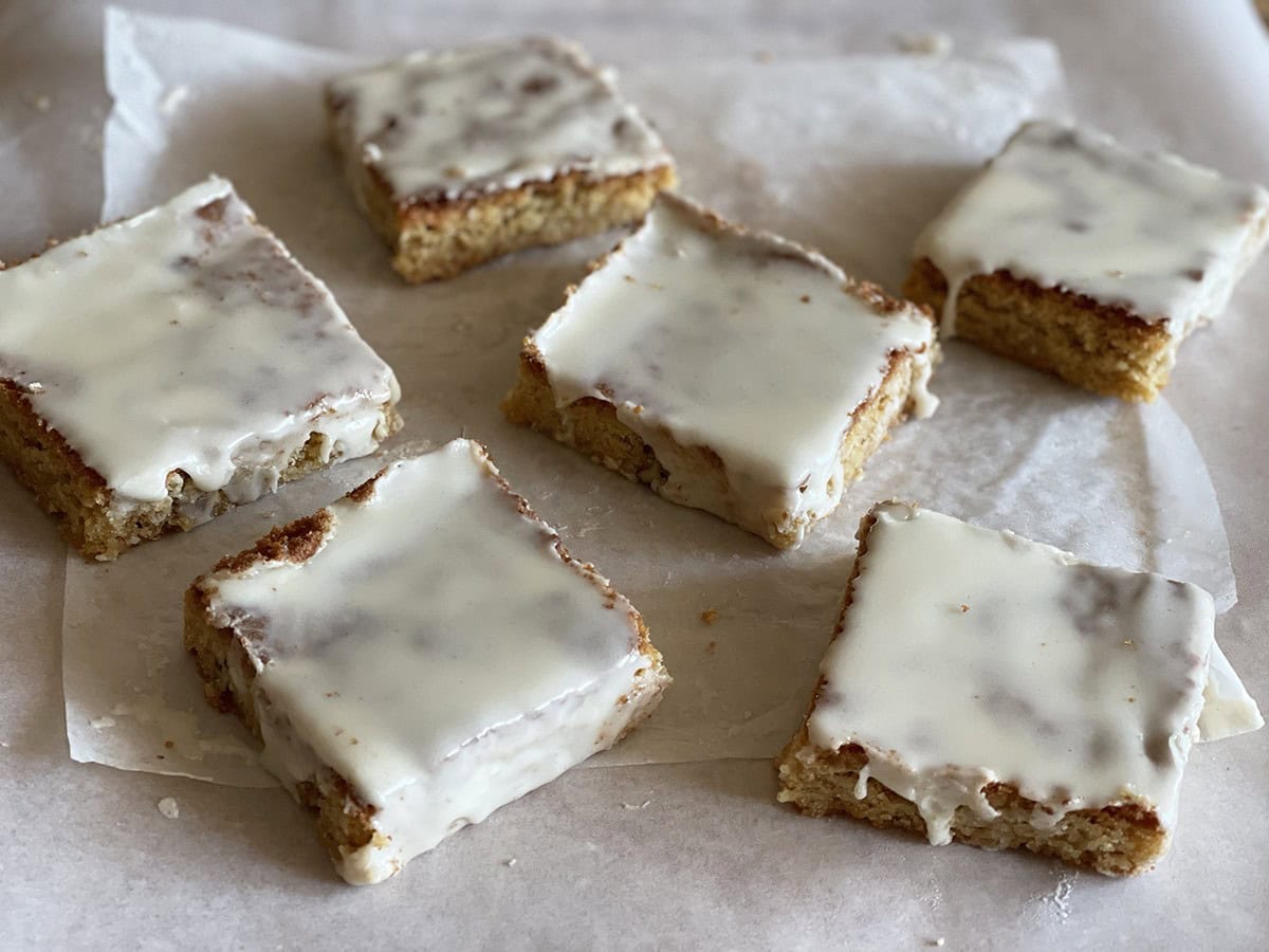La ricetta dei White Chocolate Maple Nut Blondies 4 Dolci americani facili e veloci da fare