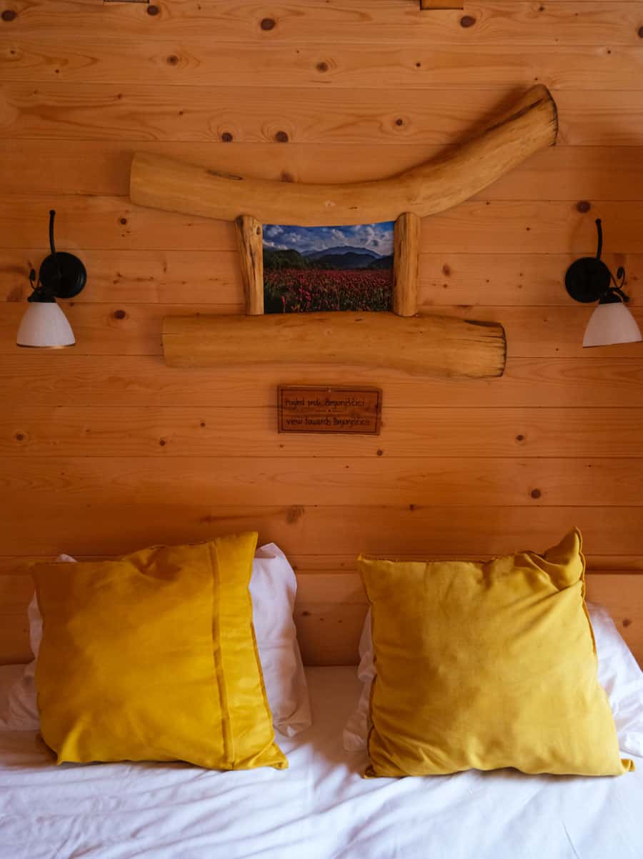 Ribno Glamping: dormire a Bled Slovenia 22 Letto Ribno glamping