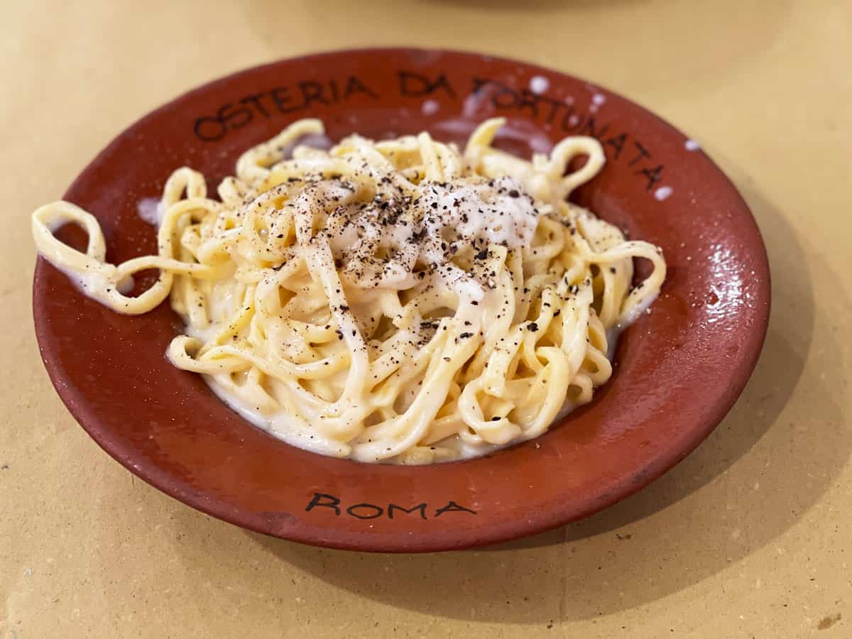Dove mangiare a Roma: guida ai locali da non perdere 3 Migliore cacio e pepe di Roma