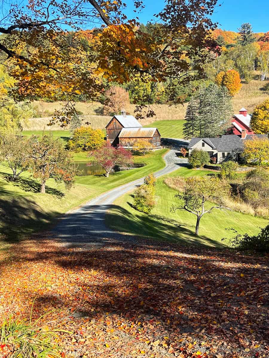 Cosa vedere a Woodstock Vermont 32 Fattoria Vermont più fotografata