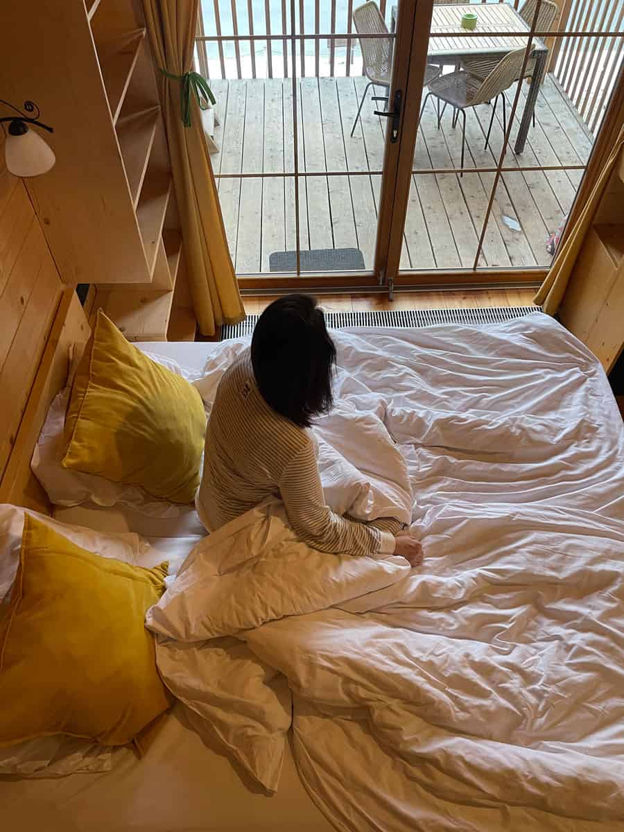 Ribno Glamping: dormire a Bled Slovenia 21 Interno casette Ribno Glamping