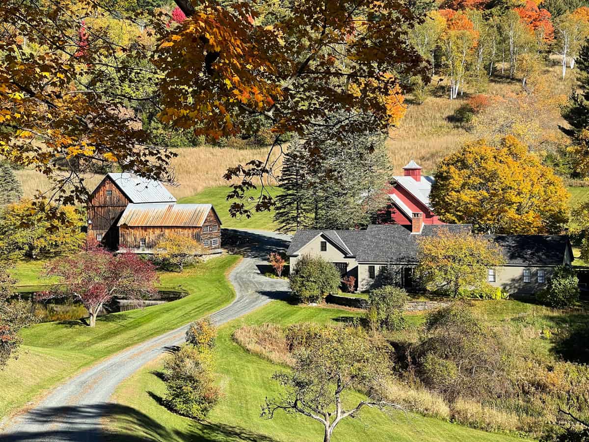 Cosa vedere a Woodstock Vermont 33 Fattoria Vermont Foliage