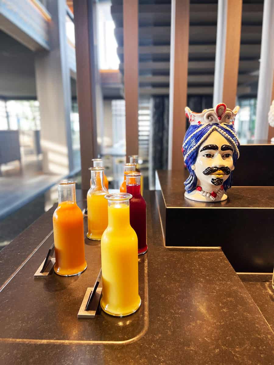 Adler Resort Sicilia: dormire vicino alla valle dei Templi 26 Colazione con succhi di frutta
