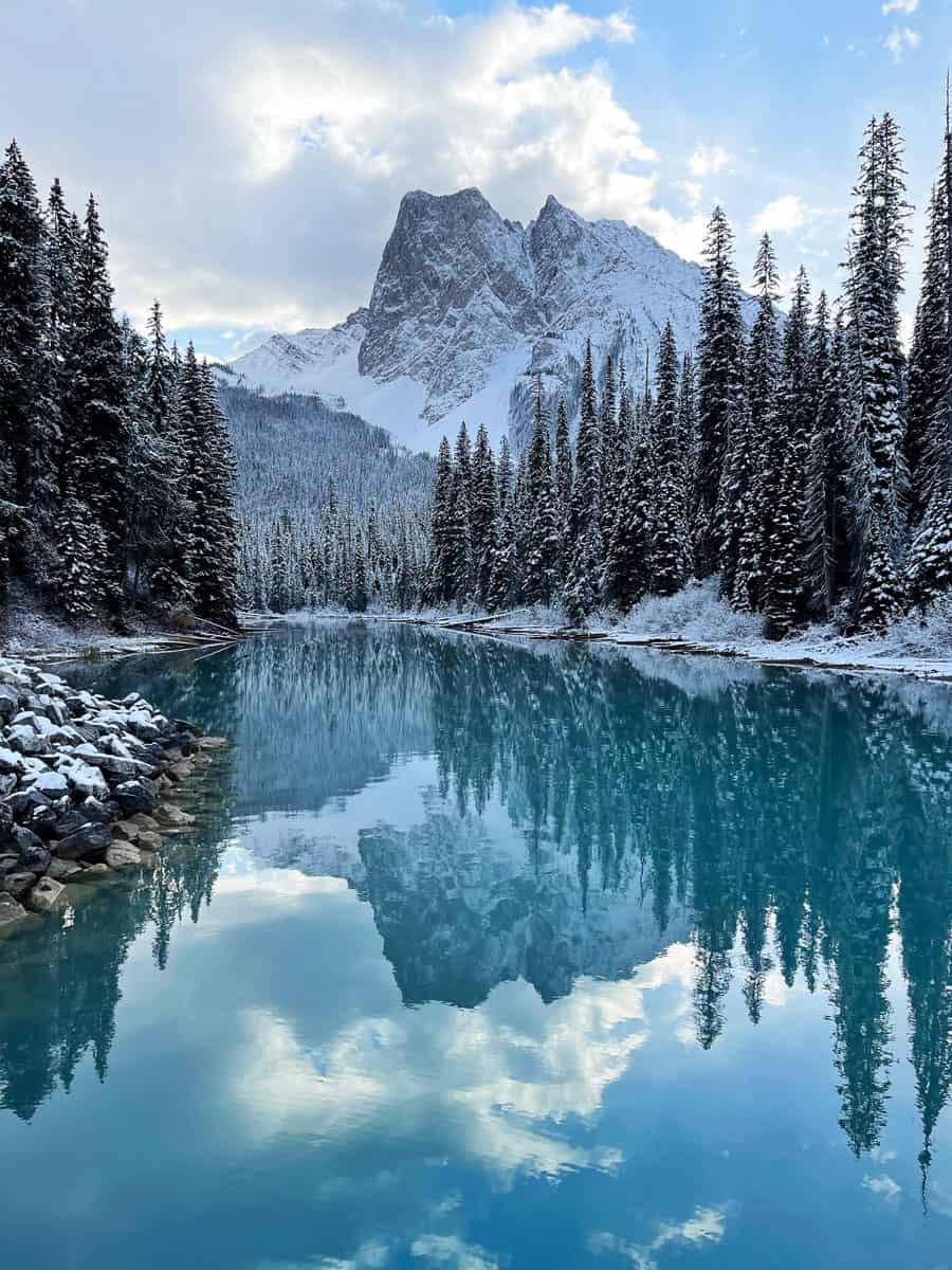 Emerald Lake Lodge: dormire allo Yoho National Park 5 Emerald lake ad ottobre