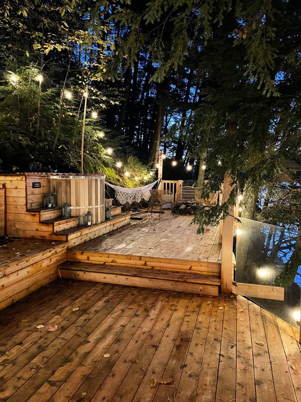 The Water's Edge: dormire in un cottage sul lago esclusivo a Muskoka 17 Casa con deck Canada