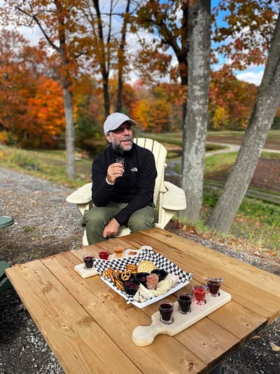 The Water's Edge: dormire in un cottage sul lago esclusivo a Muskoka 44 Degustare vino dell'Ontario