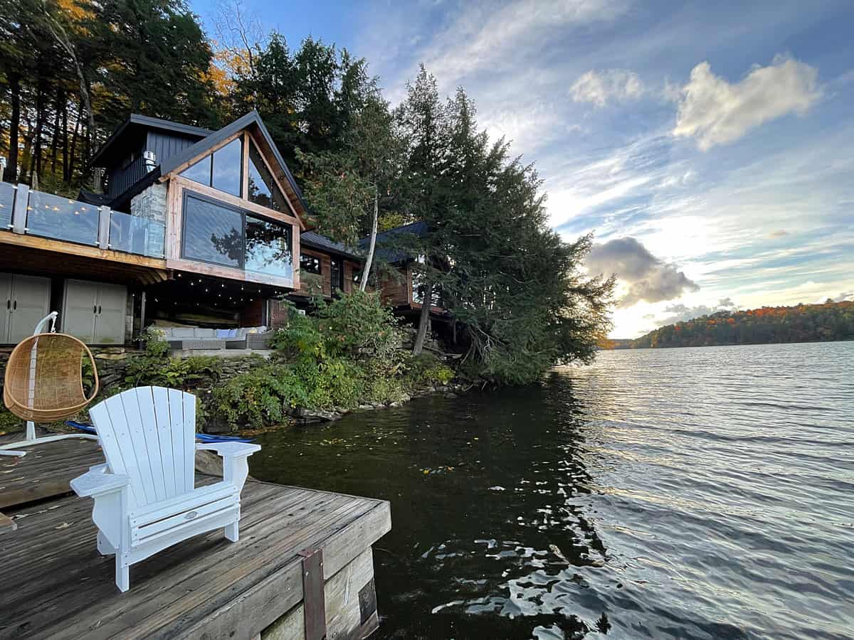 The Water's Edge: dormire in un cottage sul lago esclusivo a Muskoka 12 Cottage bellissimo Canada